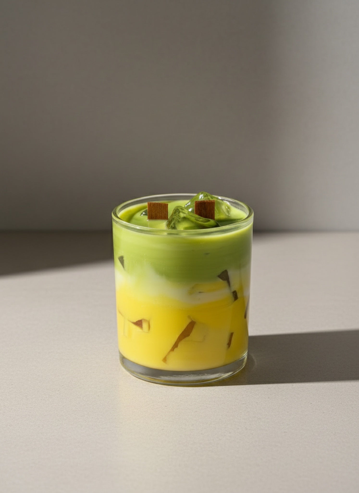 Mango Matcha Iced Latte Candle